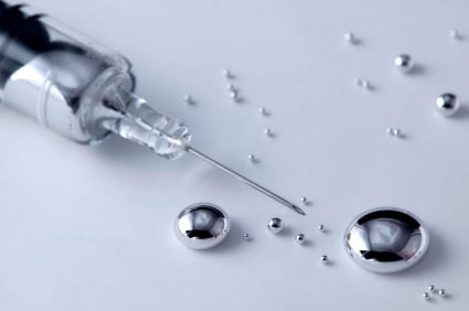 Vaccine syringe
