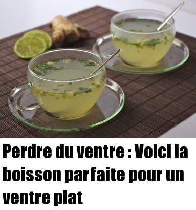 Boisson pour perdre du ventre la nuit