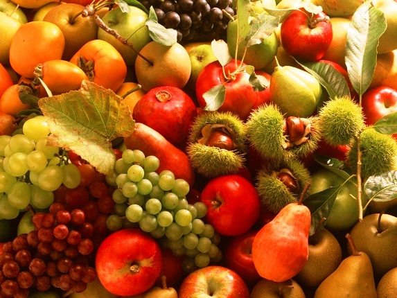fruits et légumes d'automne