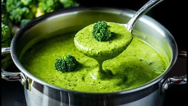 Soupe curative au brocoli et chou-fleur pour un estomac heureux