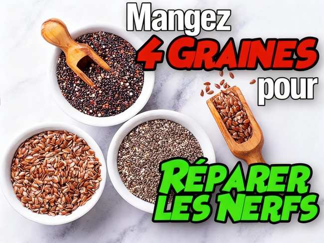 Le pouvoir caché de ces 4 graines peut réparer les nerfs - The Nerve Doctors
