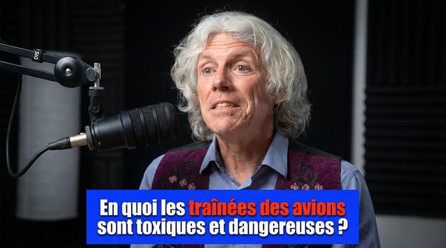 Les traînées des avions sont loin d'être naturelles