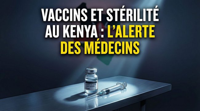 OMS et vaccins : les révélations choc des médecins kenyans