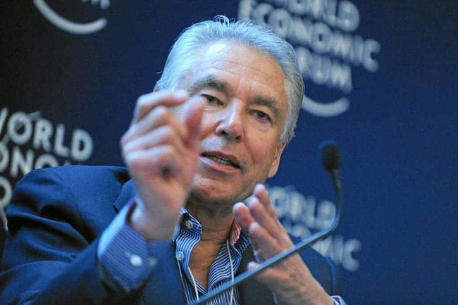 Peter Brabeck, PDG de Nestlé.
