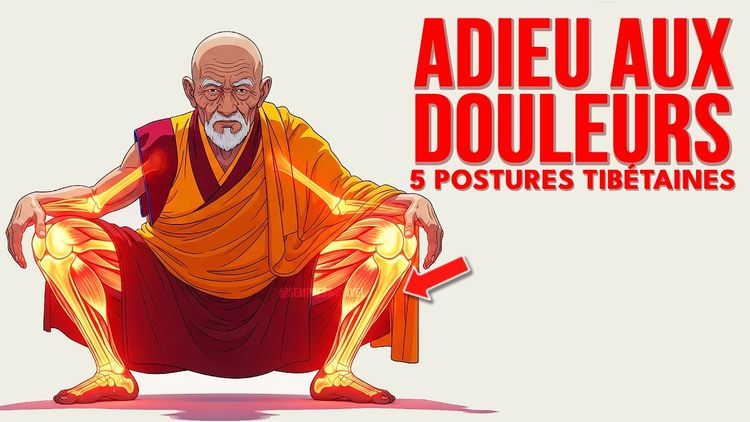 5 Postures Isométriques Tibétaines qui Soulagent 93 % des Douleurs aux Jambes