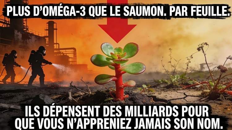 Plus d’OMÉGA-3 que le saumon dans une seule feuille — pourquoi la plante la plus nutritive au monde