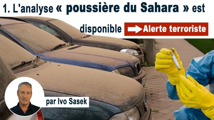 Poussière du Sahara : 26 éléments toxiques détectés dans les pluies qui tombent sur nos têtes