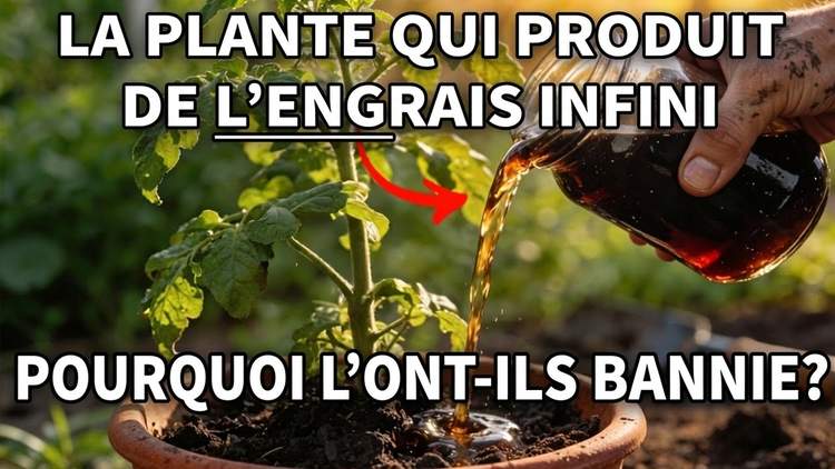 Cette plante remplace l’ENGRAIS pour toujours — pourquoi la FDA l’a INTERDITE