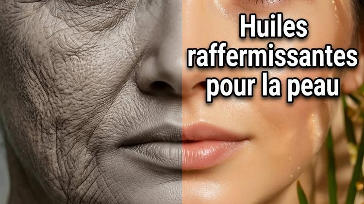 Les seules huiles dont l'efficacité pour raffermir et retendre la peau relâchée a été prouvée !