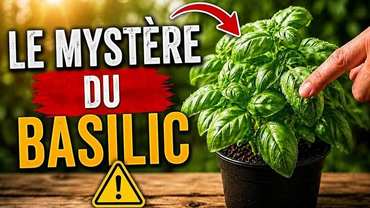 Si vous avez du basilic à la maison... vous devez savoir ceci !