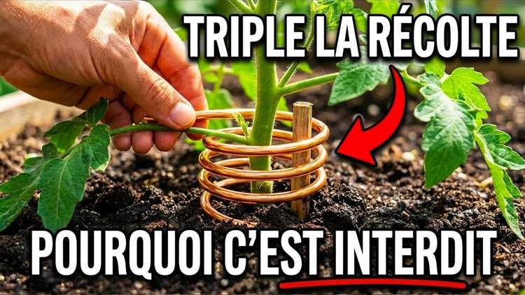 Un fil de CUIVRE triple les récoltes — pourquoi cette science est-elle « INTERDITE »