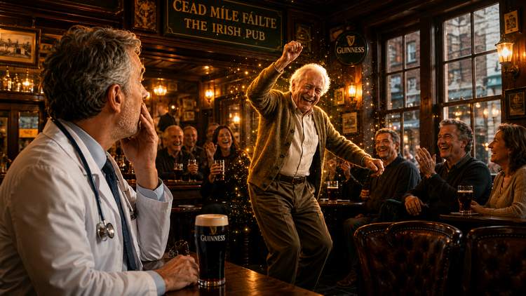 7. Parkinson : la surprenante découverte d'un neurologue dans un pub irlandais