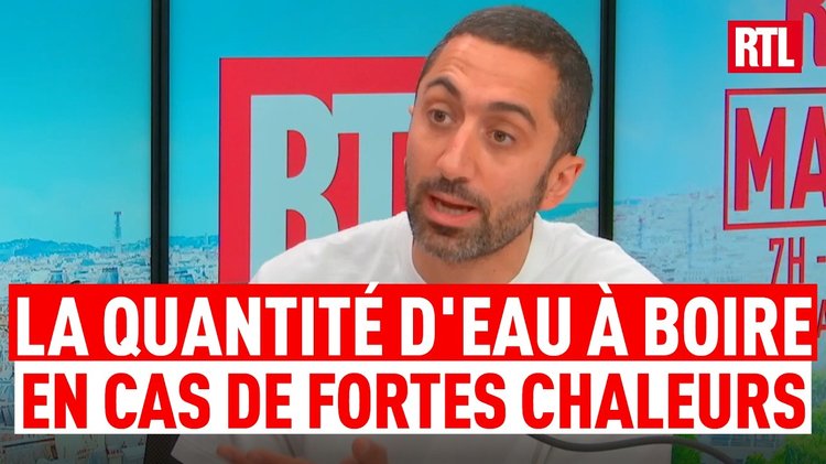 Canicule : Faut-il vraiment boire plus d'eau ? Les conseils du Dr. Jimmy Mohamed