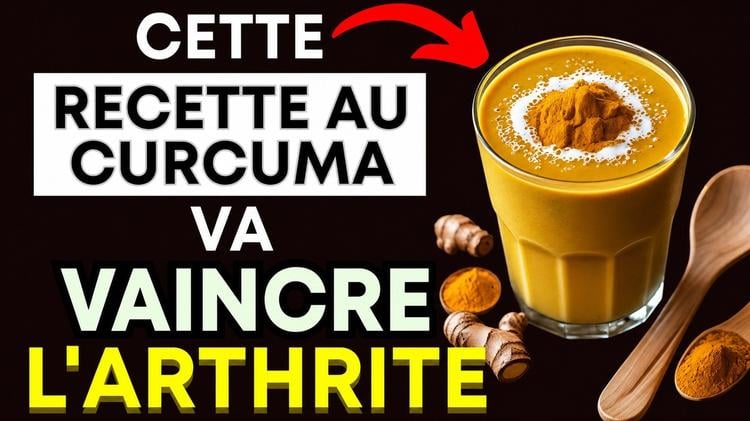 Les 3 meilleures recettes à base de curcuma pour ÉLIMINER naturellement les douleurs et l'inflammation liées à l'arthrite ! (Faciles et délicieuses)
