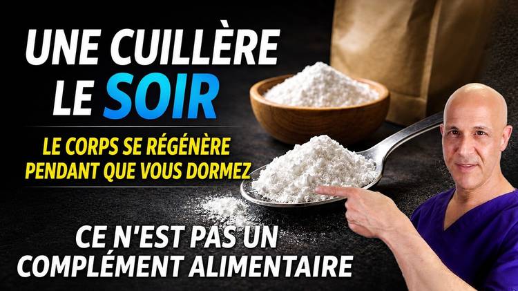 Prenez-en une cuillère à café avant de vous coucher et votre corps commencera à se régénérer pendant la nuit | Dr Mandell